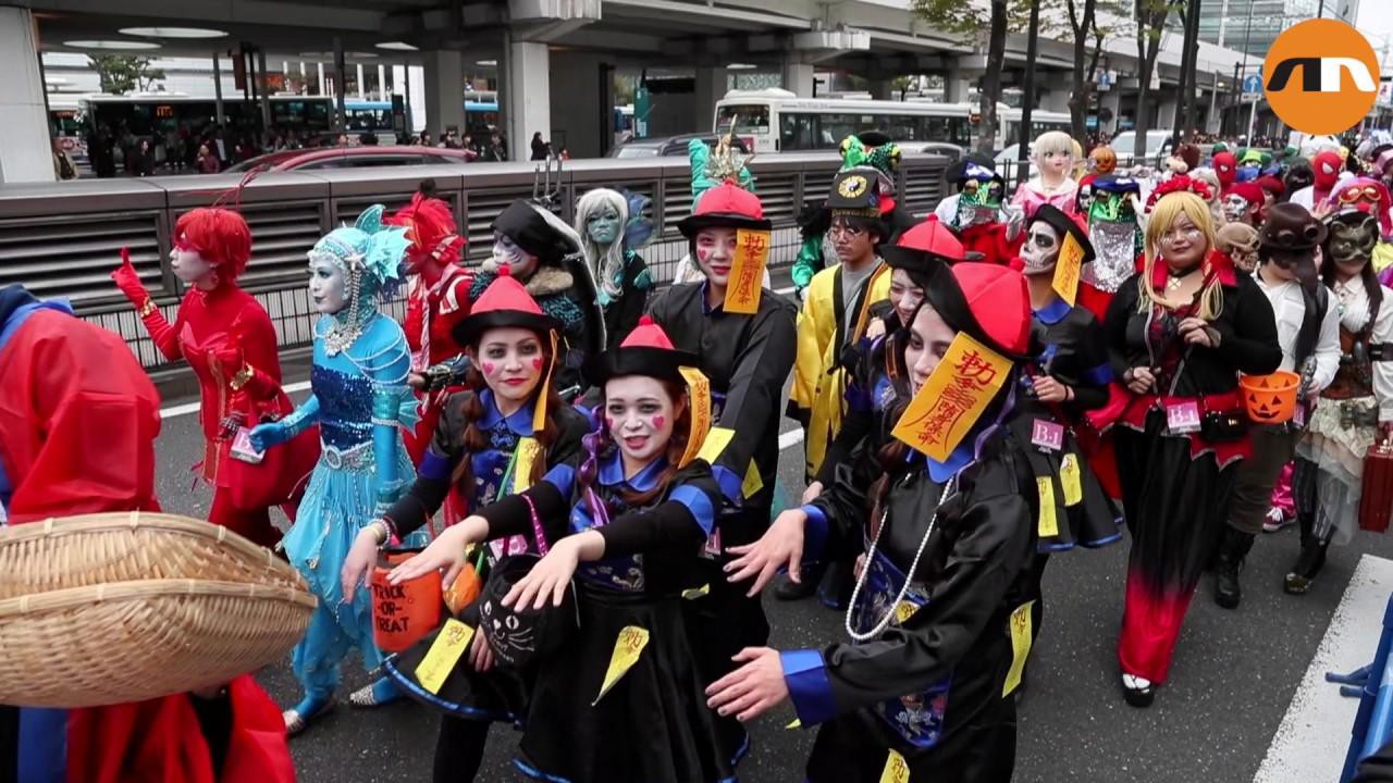Trang phục đa dạng trong lễ hội halloween ở Nhật Bản